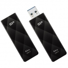 USB 3.0 64GB  Silicon Power  B20 Blaze  USB  черный